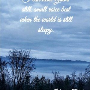 When The World is Sleepy