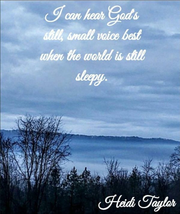 When The World is Sleepy