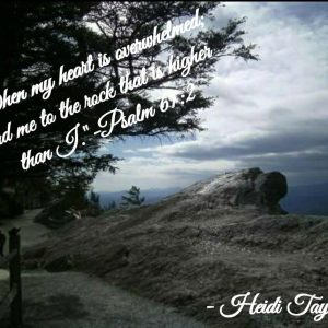 The Rock That Is Higher Than I